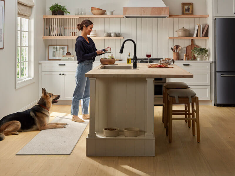 Kitchen flooring for pet | TUF Flooring LLC